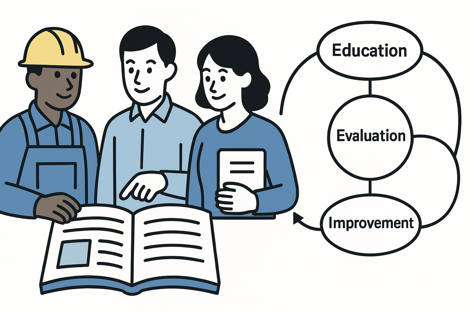 マニュアル文化の醸成：全員参加型の改善活動とフィードバックの仕組み